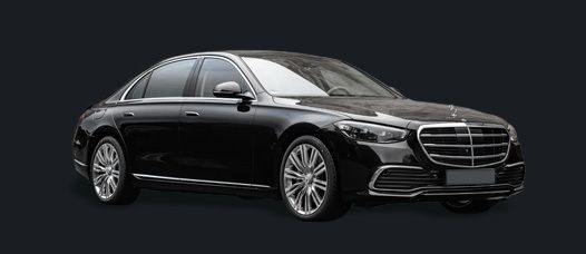 Mercedes S 223 class с водителем